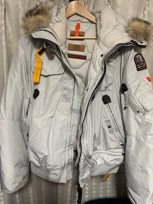 PARAJUMPERS XL GOBI Masterpiece White Gray Autumn Winter