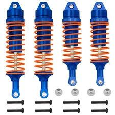 OGRC 4PCS All Aluminum Front & Rear Shocks Upgrade Parts for Traxxas Slash 2W...