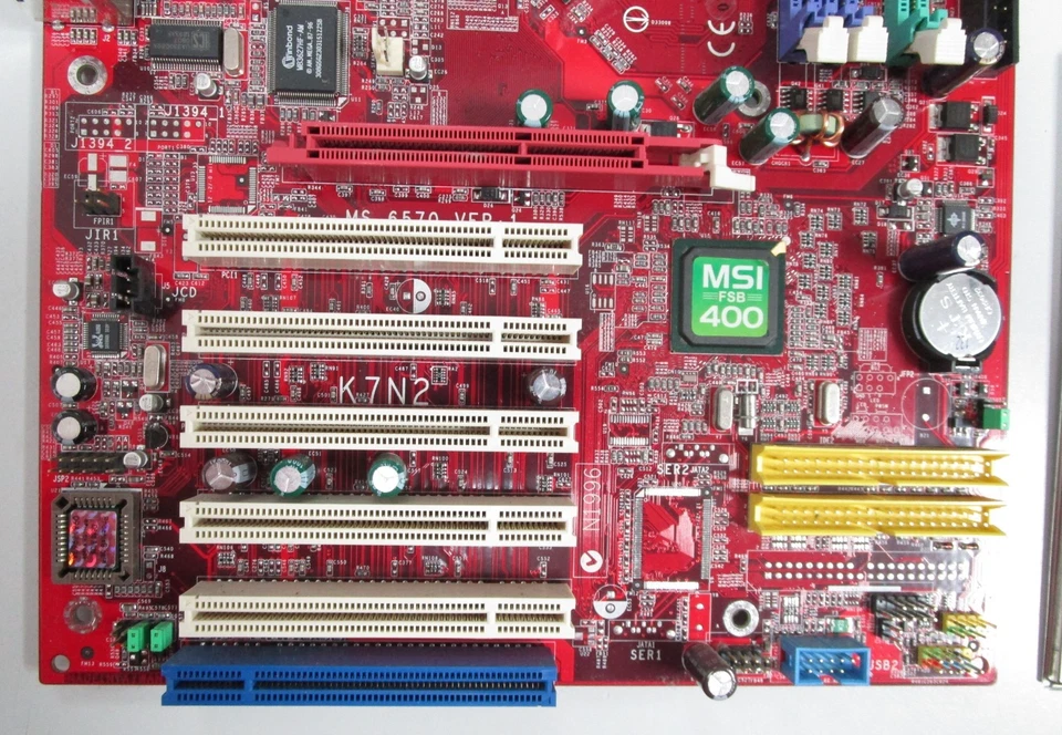 MSI K7N2 Delta NForce2 Ultra Mainboard Sockel A,AMD Athlon XP2500+ 1,8GHz,512MB - Bild 4 von 4