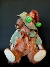 Teddy Bear  Funny Pumpkin Teddy OOAK by Voitenko Ukraine