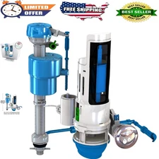 Toilet Tank Upgrade Kit: HydroRight Dual Flush System for Water Conservation