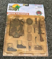 1998 21st Century Toys The Ultimate Soldier British Paratrooper Access Set - NIP