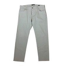 Mavi Zach Straight Leg Pants Sage Green Stretch Denim 42 34