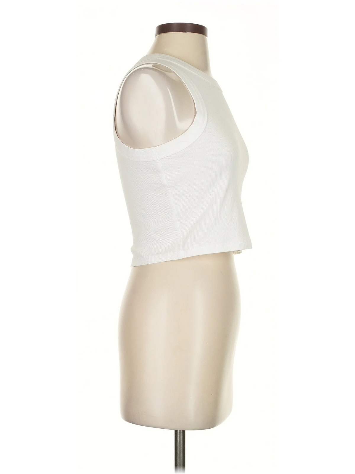 Madewell Women White Sleeveless Top S - image 3
