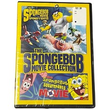 The Spongebob Movie Collection Sponge Out of Water/Squarepants Two Movies Sealed