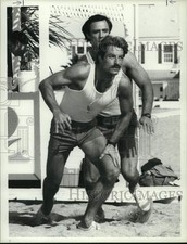 1985 Press Photo Cody Allen, Nick Ryder on 