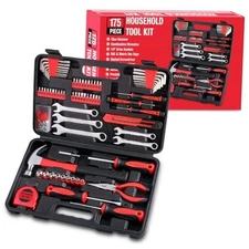 WINNER 175-Piece Multi-Purpose Automotive and 175-Pc. Auto & Home Tool Kit