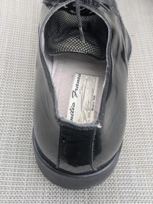 Vintage RARE Emilio Franco Leather Shoes Made In Italy Black  display picture 1