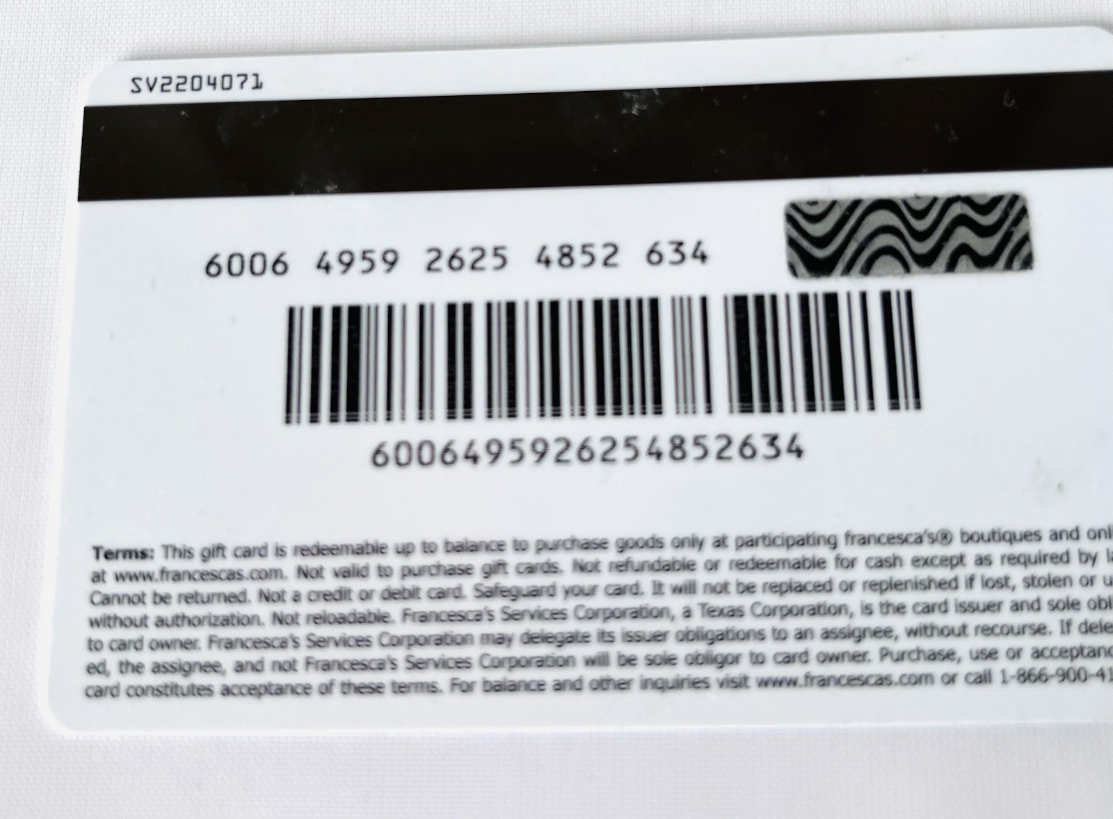 $26 Francisca's Gift Card Free Shipping Accesories Jewelry Clothing