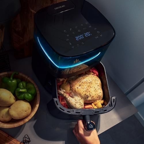 Cecotec Cecofry Neon 5000 Friggitrice ad Aria, 5 L, Spruzzo d'Acqua per una Cott foto 6