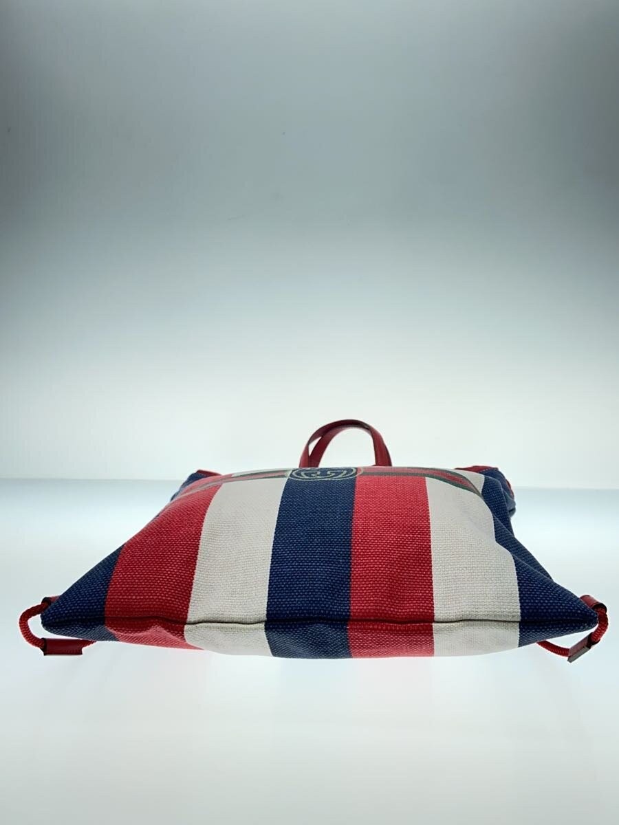 GUCCI Printed Medium Drawstring Multicolor Stripe - image 4