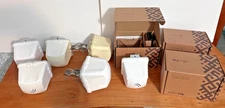 Lot of 8 Mikrotik Antennas: (3) Mikrotik Cube Lite60, new in box, plus (5) used