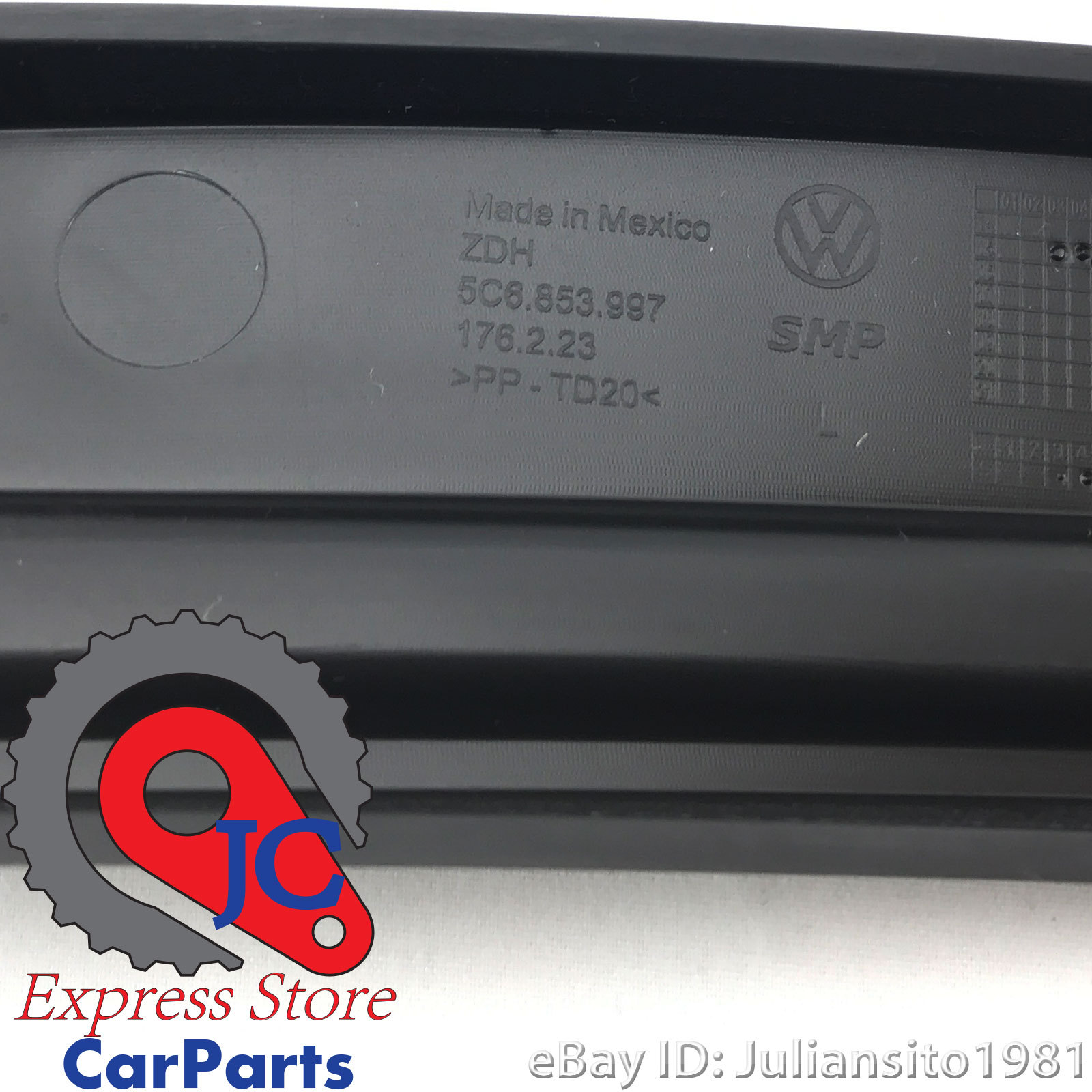 5C6853997 VOLKSWAGEN GENUINE OEM JETTA REAR LEFT BUMPER BRACKET | eBay 