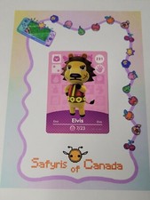 Elvis #231 Animal Crossing Amiibo Card Aut...