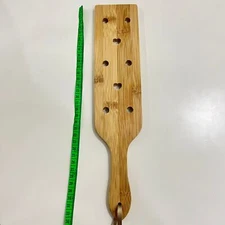 33cm Bamboo Spanking Flogger Whip Paddle Cosplay Game Restraint  Binding