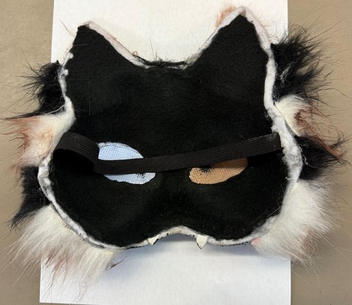 Face Black Cat Mask (Warriors Inspired) High Quality!! - Picture 2 of 2