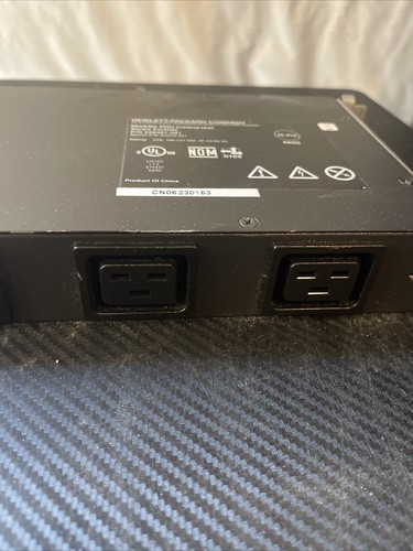 HP SERIES EO4500 MODULAR PDU CONTROL UNIT C19 POWER STRIP 228481-001+L5-30P PLUG - Picture 7 of 8