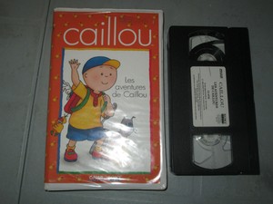 Caillou Les Aventures De Caillou Vhs French Tested Clamshell Ebay