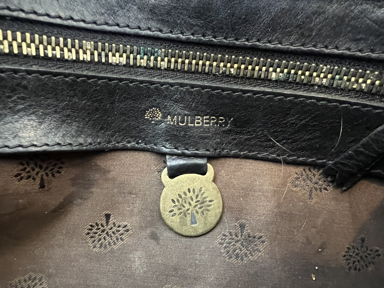 Authentic Small Bayswater mulberry Bag eBay