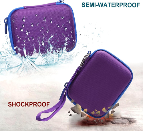 çLTGEM Case for JBL Go 4/3/Eco – Ultra-Portable Waterproof, Purple - Picture 6 of 12