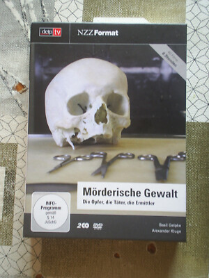 2 DVD Box mit Begleitheft -MÖRDERISCHE GEWALT -Die Opfer,die Täter,die Ermittler