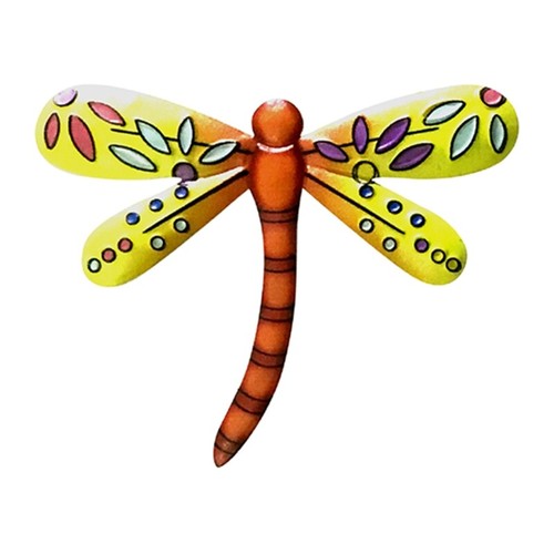 Metal Dragonfly Realistic Wall Art Ornament Bedroom Living Room Home Decoration - Picture 8 of 9
