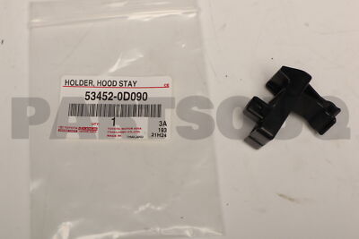 534520D090 Genuine Toyota HOLDER, HOOD STAY 53452-0D090 | eBay