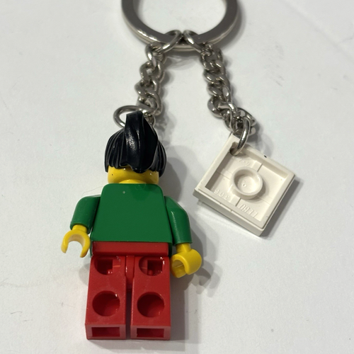Vtg LEGO Jing Lee The Wanderer Minifigure Keychain Adventurers Orient Expedition - Picture 4 of 8