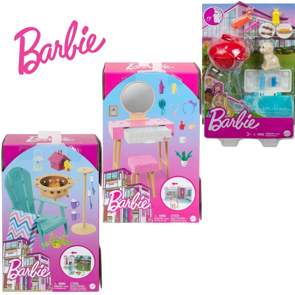 Mattel sales barbie accessories