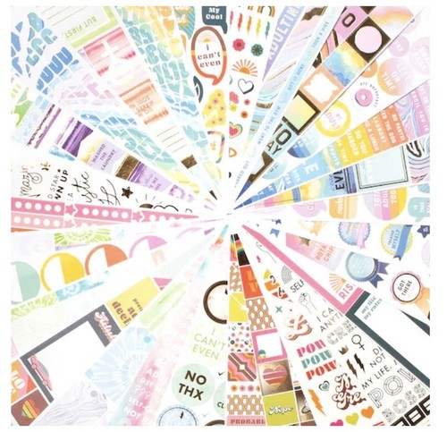 NEW Adulting Stickers by Recollections™ STICKER BOOK Journal Planner 1126 Pcs - Picture 2 of 4