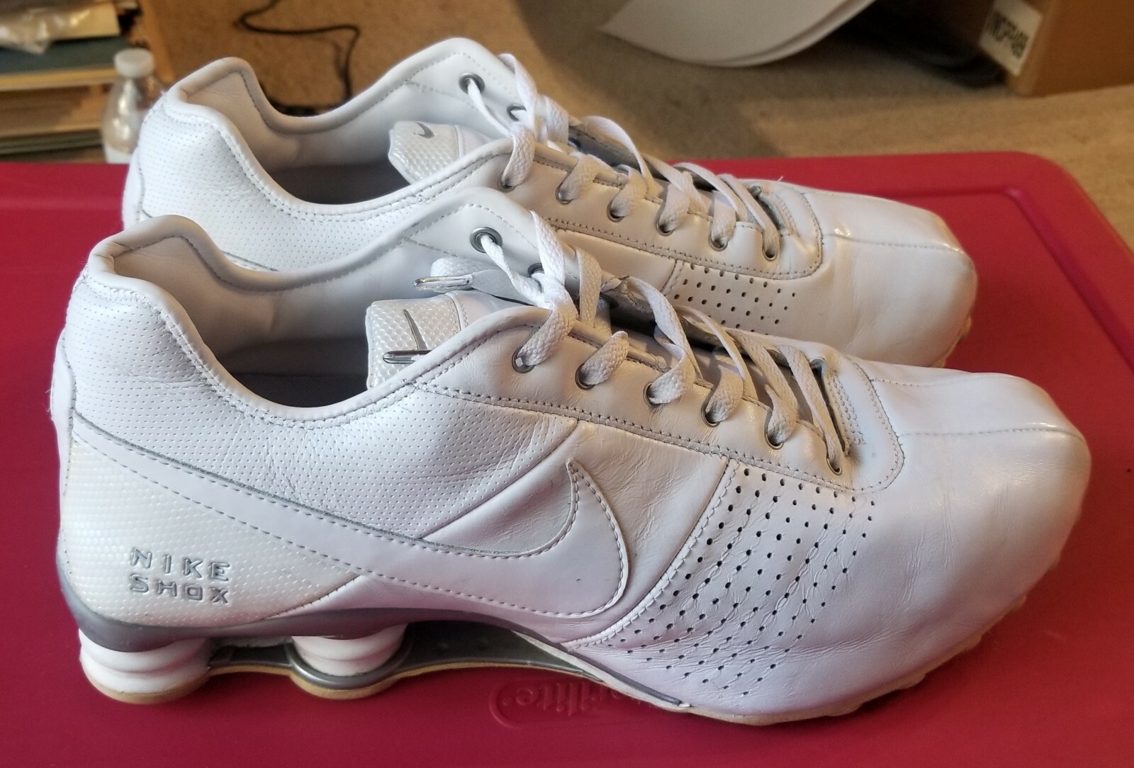 nike shox deliver white