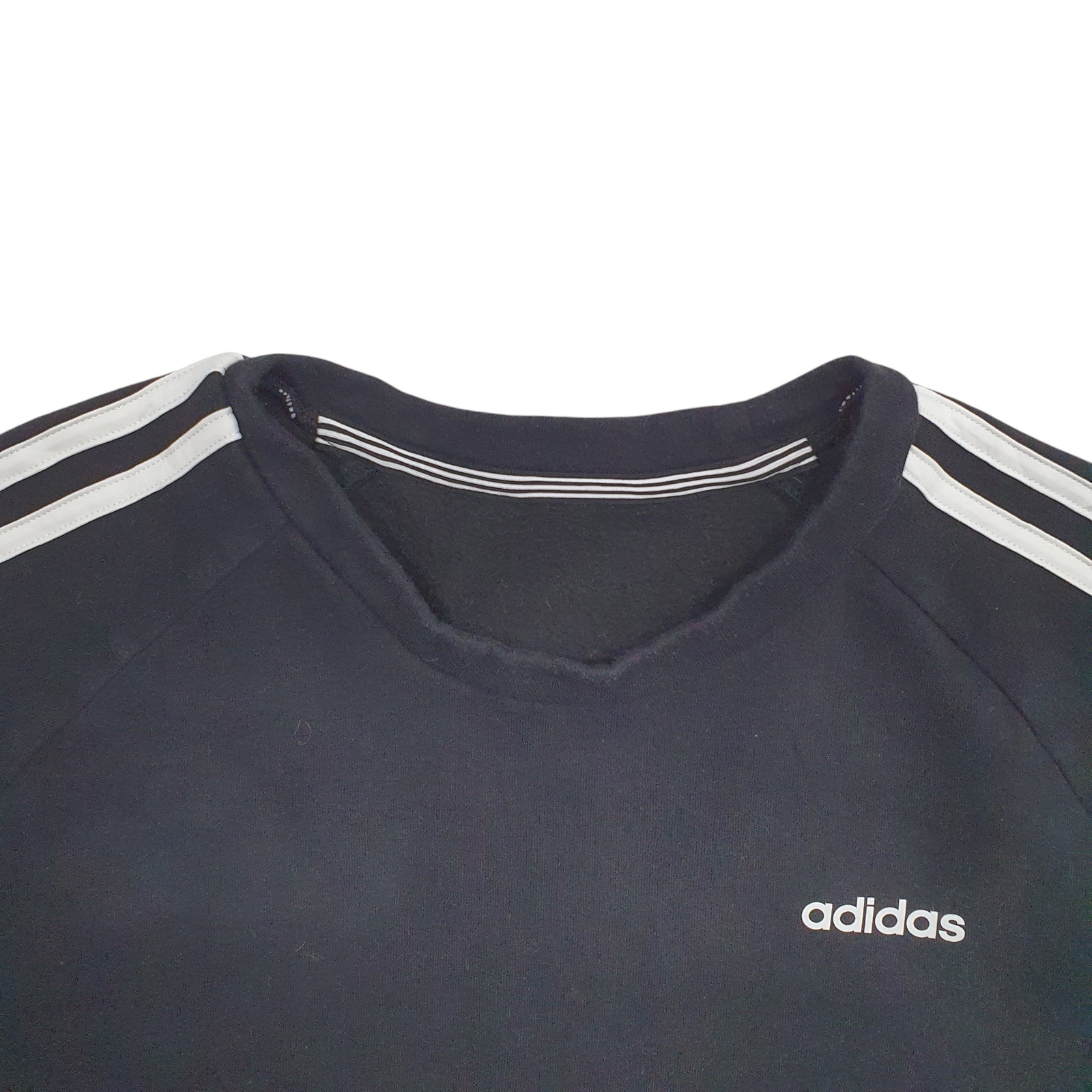 ADIDAS Crewneck Cotton Blend Jumper Sweatshirt Womens L image 2
