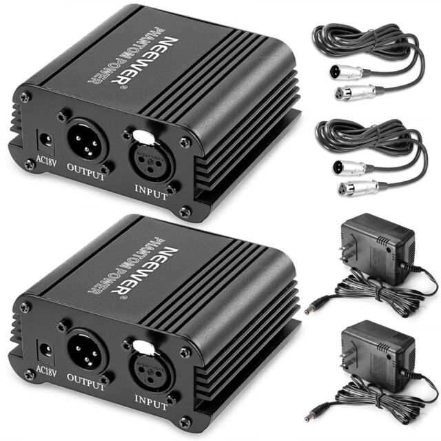 Monoprice Mik It Xlr To Usb Converter With 48v Phantom Power And Headphone Out For Sale Online Ebay