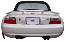 BMW Z3 1996-1999.3 Haman style rear 2 post Trunk Wing Spoiler Made in USA FRP
