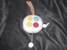 Dwell Studio Stuffed Plush Musical Baby Crib Toy Red Blue Yellow Green Brown Dot