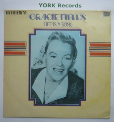 GRACIE FIELDS - Life Is A Song - Excellent Condition LP Record Decca RFL 36
