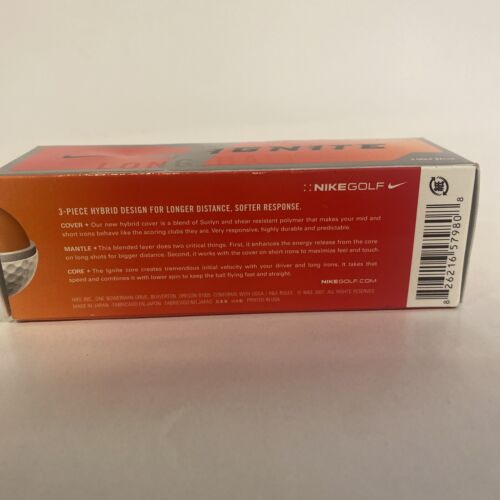 Nike Ignite Distance Long Ball Blend Golf Balls 2 Boxes of 3 Balls - Picture 4 of 5