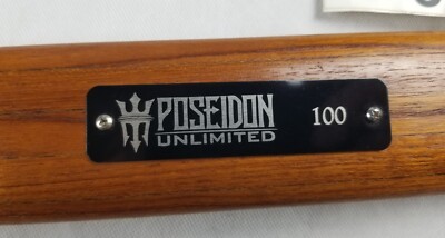 **NEW** POSEIDON 100 Teak Enclosed Track REAR HANDLE Speargun $915 MSRP **READ**