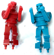2012 Rockem Sockem Robots Replacement Parts Blue Bomber Red Rocker Boxing Mattel