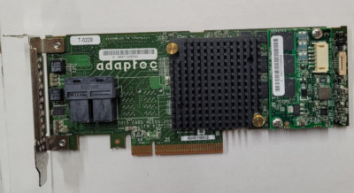 Adaptec ASR-7805Q 1G 6GB/s SAS PCIe RAID Controller Card 1GB low profile