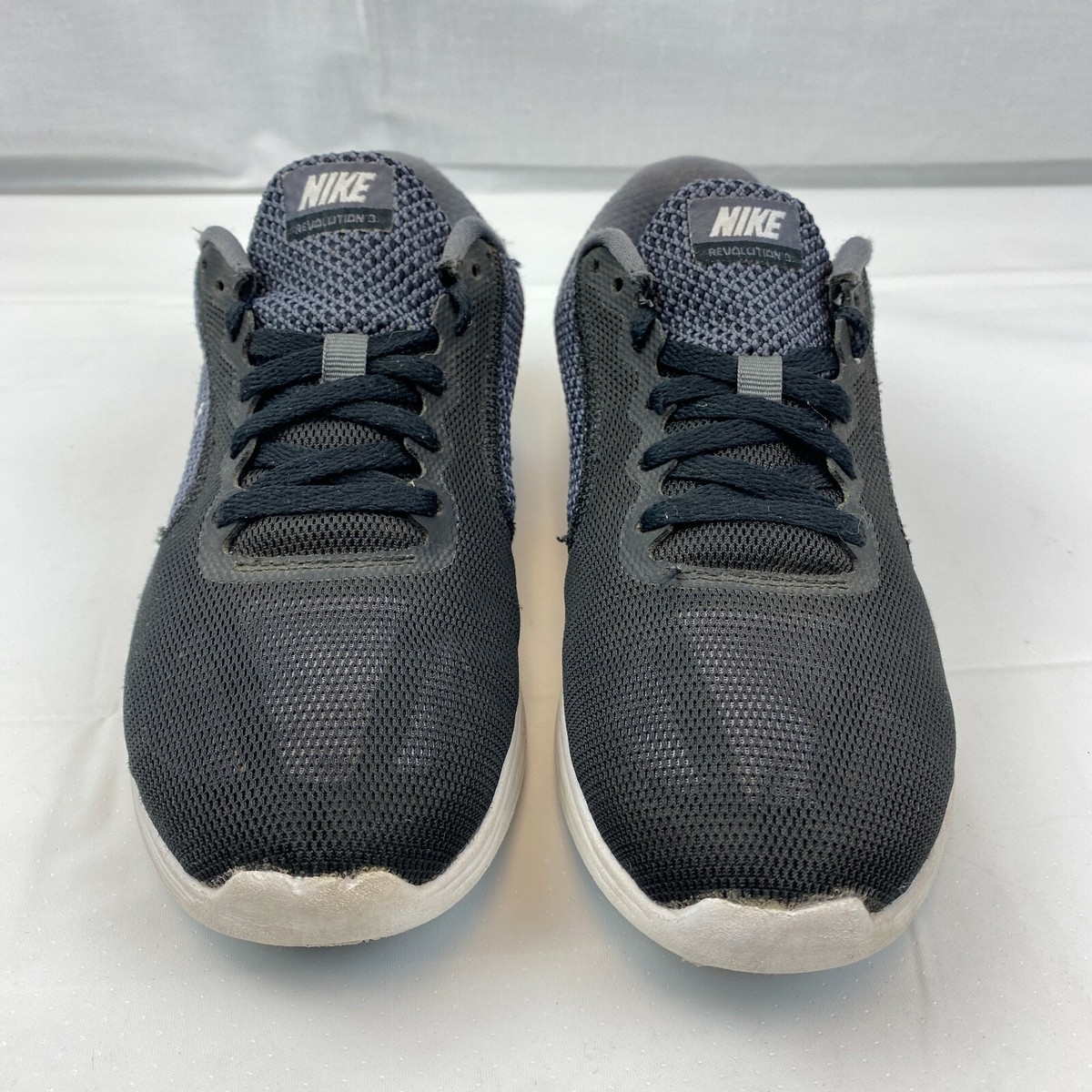 Nike Revolution Shoes Womens Size 7W Black Running Sneakers 819302-001