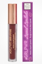 GRL Power Matte Liquid Lipstick Shade # Piedaho (DARK RED)