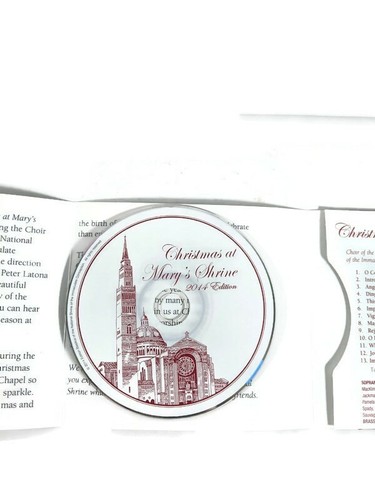 Christmas at Mary's Shrine 2014 Edition Music CD Basilica Choir - Imagen 5 de 6