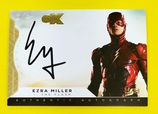 2019 Cryptozoic CZX Super Heroes Autograph Ezra Miller as The Flash #35/50