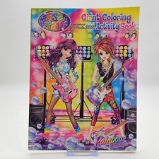 Lisa Frank Coloring and Activity Book Rainbow Rockers 2015 Kappa 10.75 in