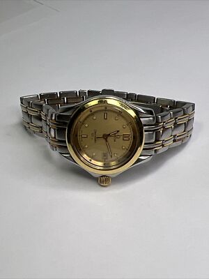 29mm OMEGA Seamaster 120M Steel 18K Gold Bezel Quartz 