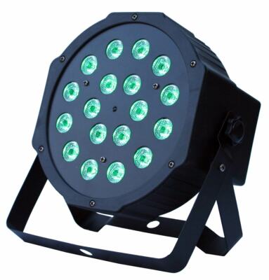 E-Lektron PAR-18 RGB LED DMX Scheinwerfer Flat Floorspot Strahler Lichteffekt