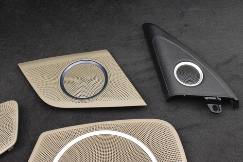 Audi A4 B8 8K 08-16 AVANT B&O Audio Speaker Door Grill Cover Trim set Kit Beige - Picture 9 of 24