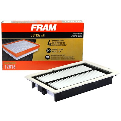 FRAM 12816 Ultra Premium 40,000 Mile Air Filter for Hyundai and Kia Vehicles