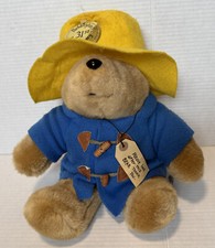PADDINGTON BEAR - 31st Anniversary 1988 Eden Toys Stuffed Bear - Vintage w/ tags